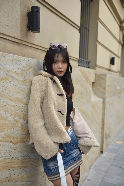 Saia Jeans Longa